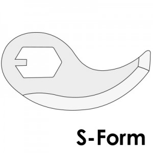 S-form Fatosa Bowl Cutter Blade